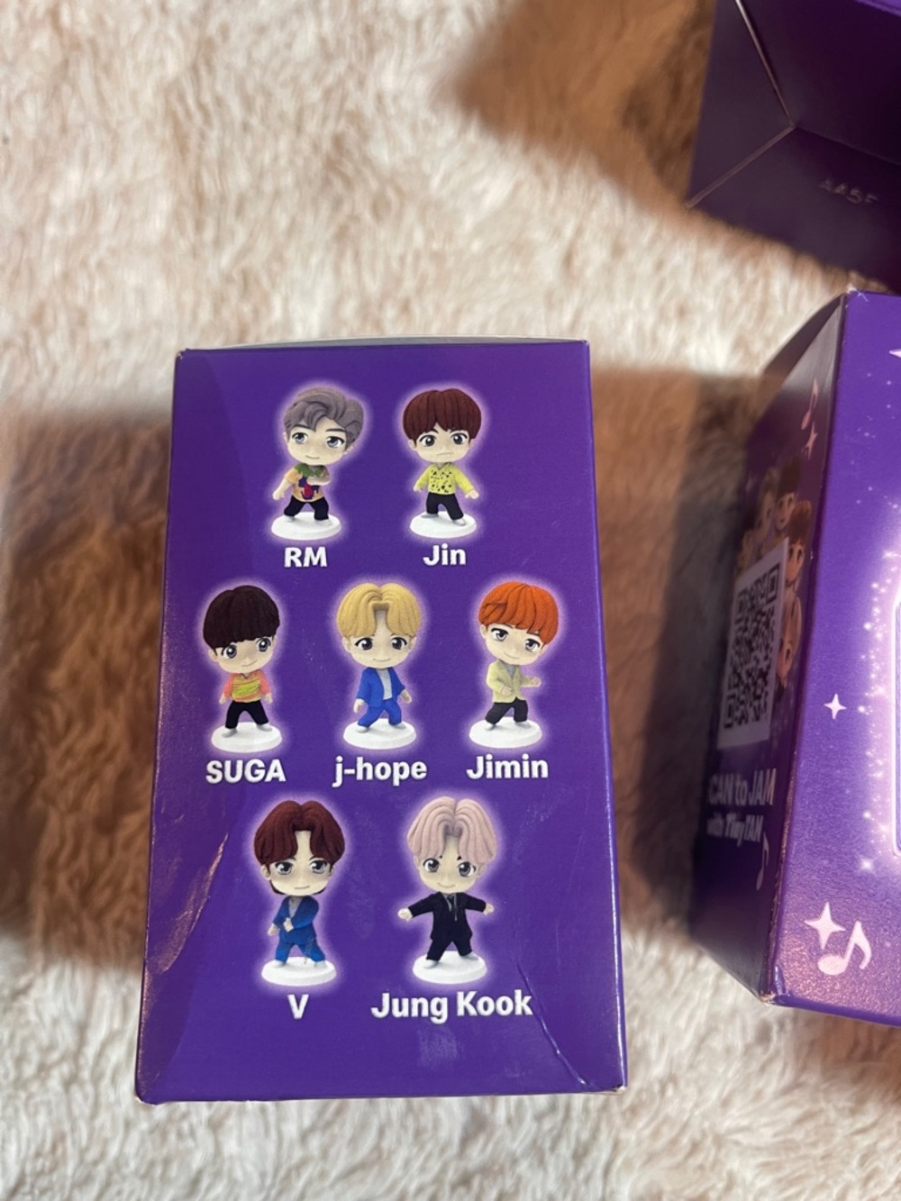McDonald's Purple Tiny TAN Happy Meal Toys - Picture 3 of 4